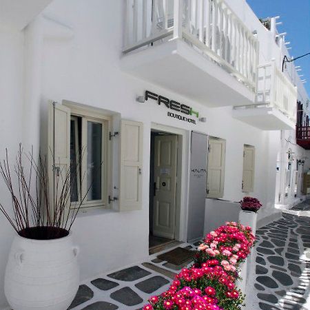 Fresh Boutique Hotel Mykonos Town Bagian luar foto