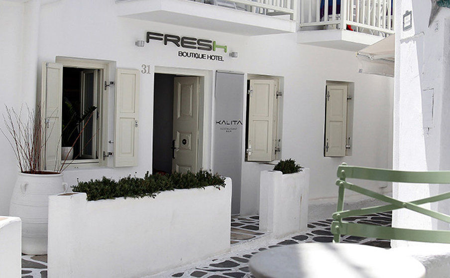 Fresh Boutique Hotel Mykonos Town Bagian luar foto