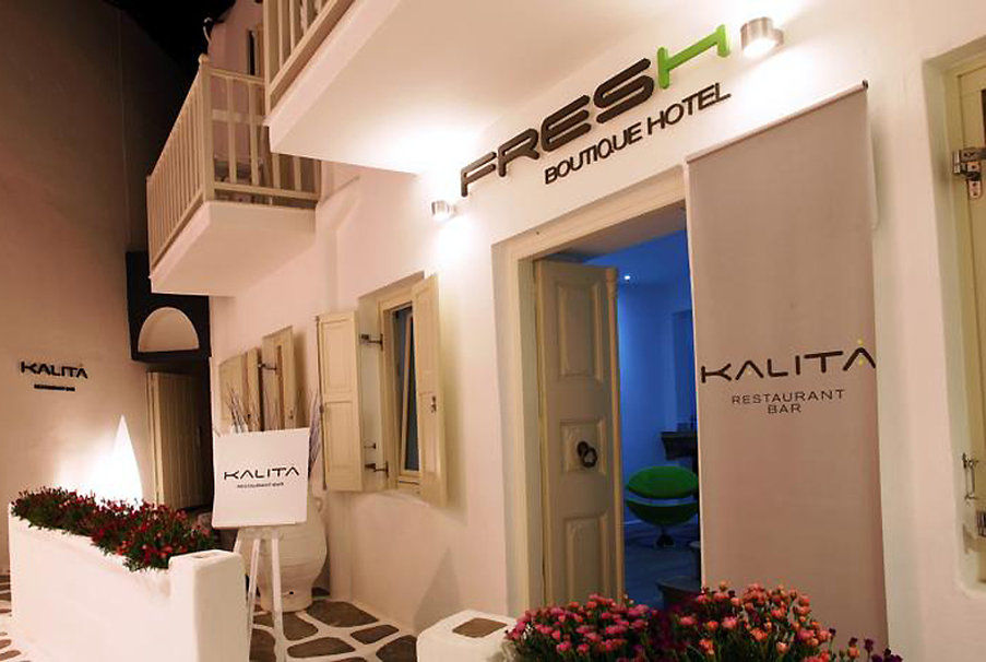 Fresh Boutique Hotel Mykonos Town Bagian luar foto
