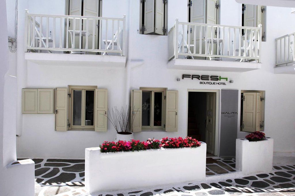 Fresh Boutique Hotel Mykonos Town Bagian luar foto