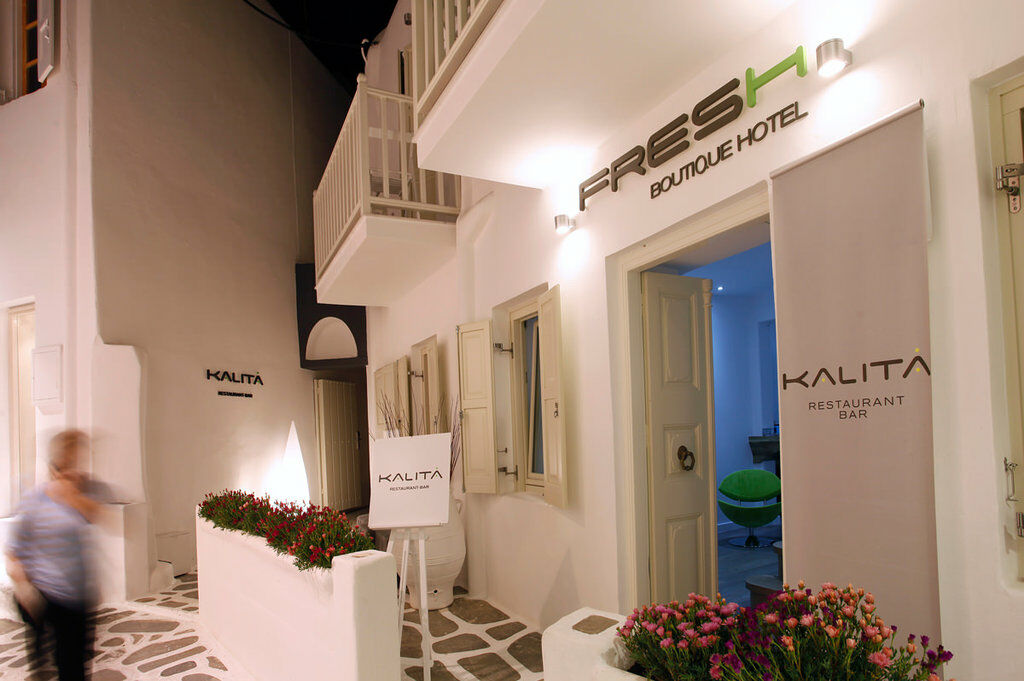 Fresh Boutique Hotel Mykonos Town Bagian luar foto